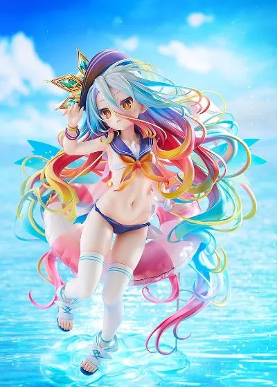 游戏人生 白 水手服风泳装