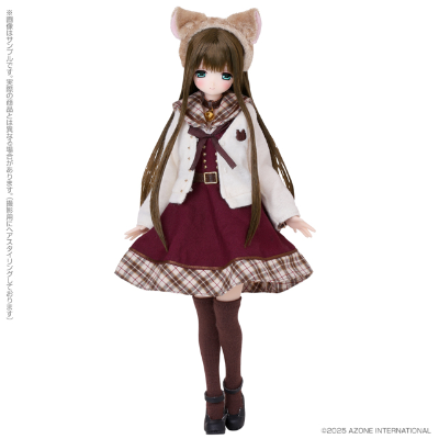 POD013-EMM EX☆CUTE 20周年纪念／米娅～～meow×meow a・la・mode～暹罗猫穿搭套装～(AZONE网上商店限定)