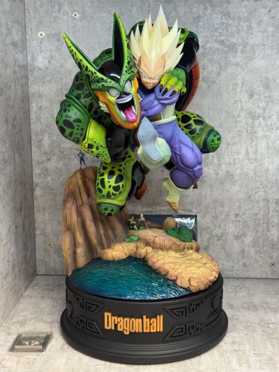 一番赏 龙珠 龙珠历史Ⅱ C奖 贝吉塔VS沙鲁 追忆往昔