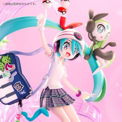 宝可梦 x 初音未来  初音未来(超能力) 与 美洛耶塔