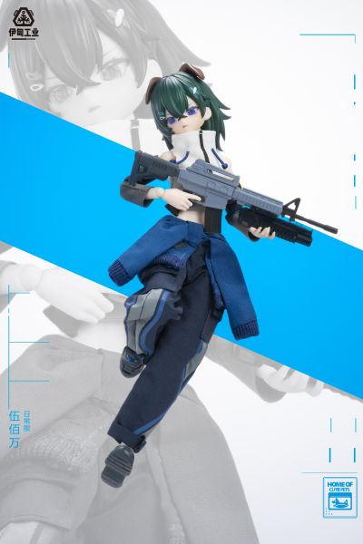 黑铁体止符系列币衣可动手办盲盒