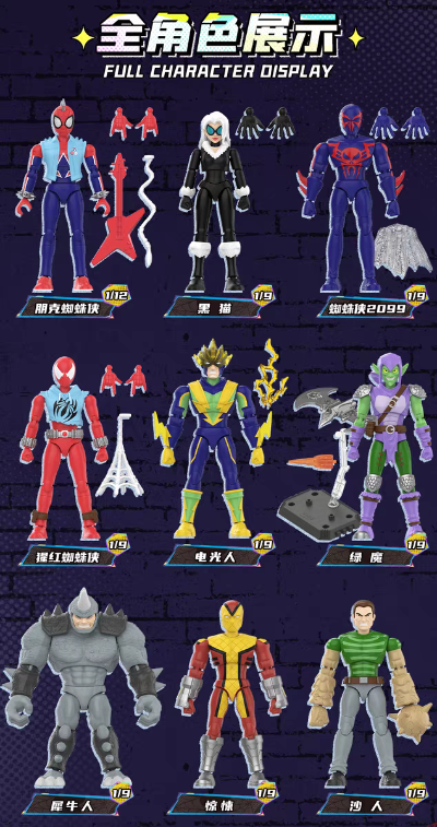 漫威蜘蛛侠 群星版第6弹 蜘蛛宇宙