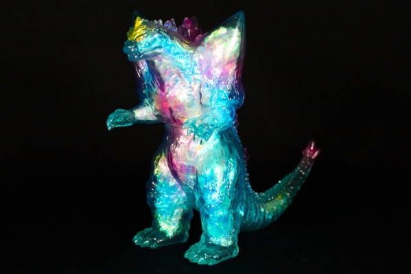 中等尺寸系列 哥斯拉EX 太空哥斯拉 限定 银河反射版【哥斯拉基地限定配色】