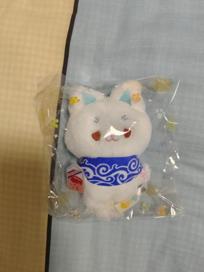 银魂 MINI-MOFU毛绒挂件 坂田银时