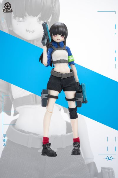 黑铁体止符系列币衣可动手办盲盒