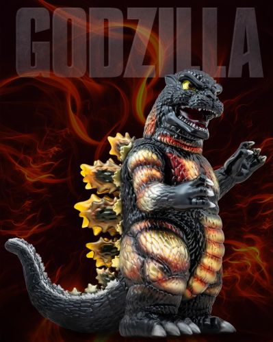 黄金红莲哥斯拉（(黑色+透明內喷金色火炎版本）