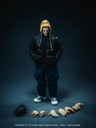 Hero人偶 黑夹克