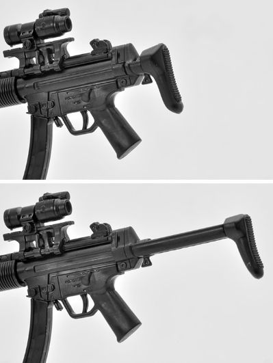 小军械库 LA026 MP5 SD6 冲锋枪