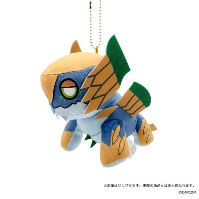 怪物猎人：荒野×大川buku 毛绒挂件 金·达哈德