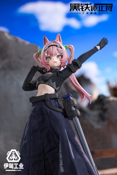 黑铁体止符系列币衣可动手办盲盒