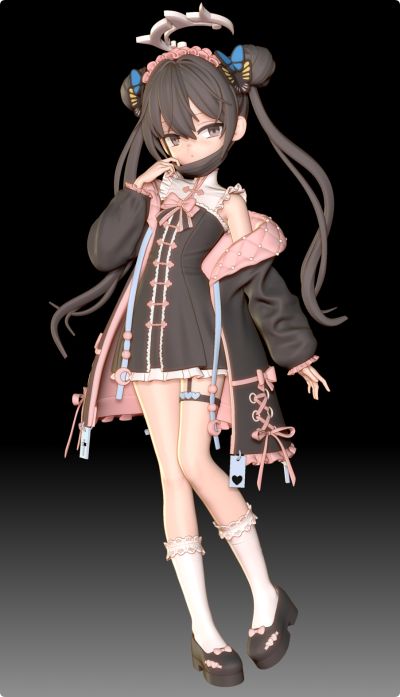 蔚蓝档案 地雷系 妃咲