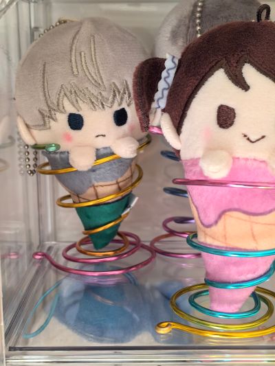 碎步快走亚克力立牌 防风铃 主题公园