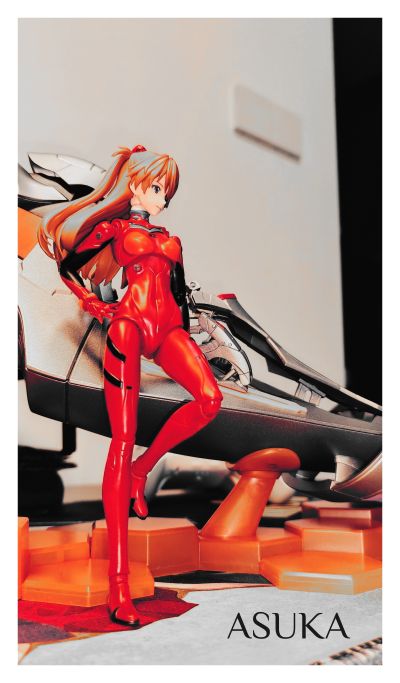 布鲁可积木人-奇迹版-新世纪福音战士 式波·明日香·兰格雷 战斗服