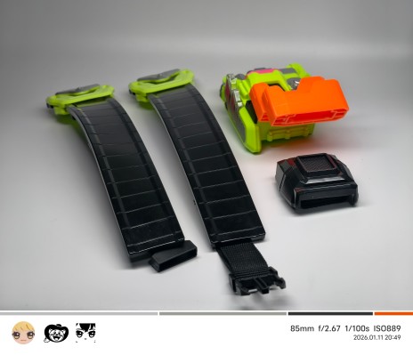 假面骑士艾克赛德系列   DX玩家驱动器配件 高级腰带条+必杀技卡槽挂扣