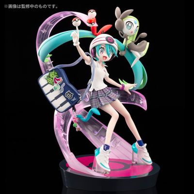 宝可梦 x 初音未来  初音未来(超能力) 与 美洛耶塔