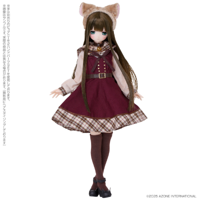 POD013-EMM EX☆CUTE 20周年纪念／米娅～～meow×meow a・la・mode～暹罗猫穿搭套装～(AZONE网上商店限定)