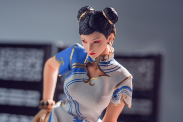 ストリートファイター 春丽 ポリストーン スタチュー