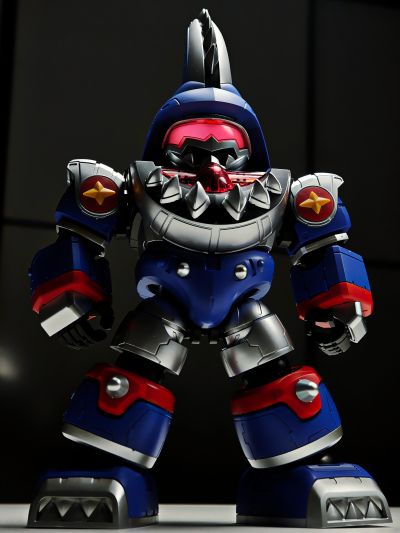 QOSMOS X 铁甲小宝  鲨鱼巨人