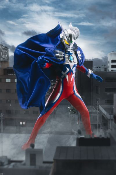 6寸布衣可动人偶-赛罗奥特曼