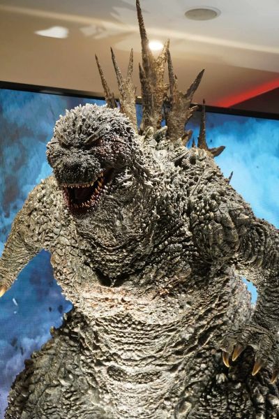 哥斯拉（2023）雕像 （台北哥斯拉商店展示品）