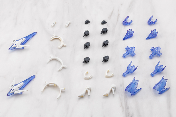 M.S.G. 机械配件35 自主搭配头饰+自主搭配高跟鞋 白色