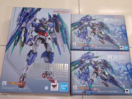 METAL BUILD 用于量子型00高达全刃装的配件包