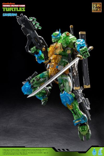 MechaHeat系列 合金机甲 机甲忍者龟 莱昂纳多 彩透版