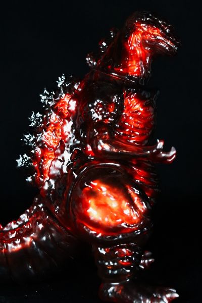 中等尺寸系列 哥斯拉EX 哥斯拉（2016）限定 黑红莲版 【哥斯拉基地限定配色】