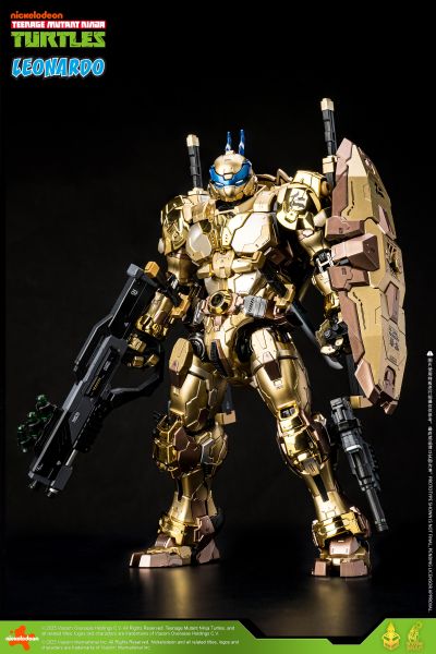 MechaHeat系列 合金机甲 机甲忍者龟 莱昂纳多 金耀版