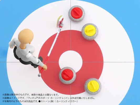 普利普拉 人偶的运动 冰壶 红色