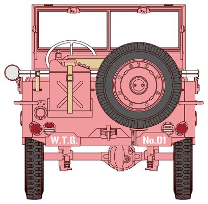 SP356 蛋机少女系列 狂野蛋机少女 No.01 1/4吨 4×4卡车“艾米·麦克唐纳” 附带手办