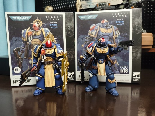 战锤40000 极限战士 泰图斯 佩戴胜利桂冠