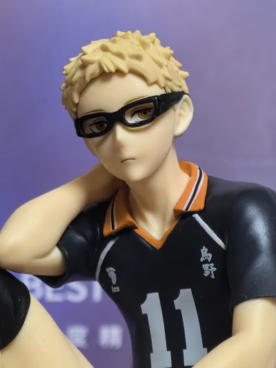 排球少年 压泡面人偶-月岛萤-