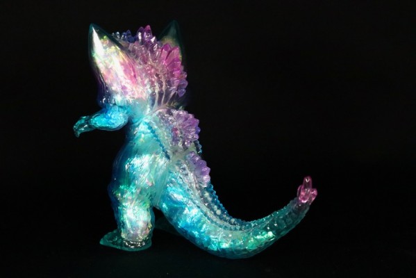 中等尺寸系列 哥斯拉EX 太空哥斯拉 限定 银河反射版【哥斯拉基地限定配色】