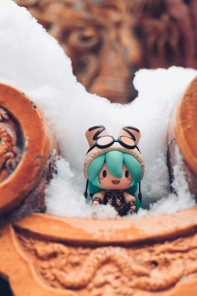 Fuwa Petit Q版玩偶 初音未来 棉花糖热可可