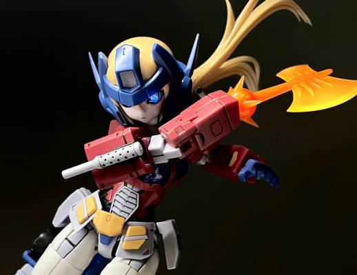 机甲少女 变形金刚 擎天柱 岛田文金版