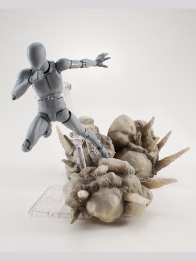 万代魂特效系列 灰色爆炸特效件 S.H.Figuarts配件包