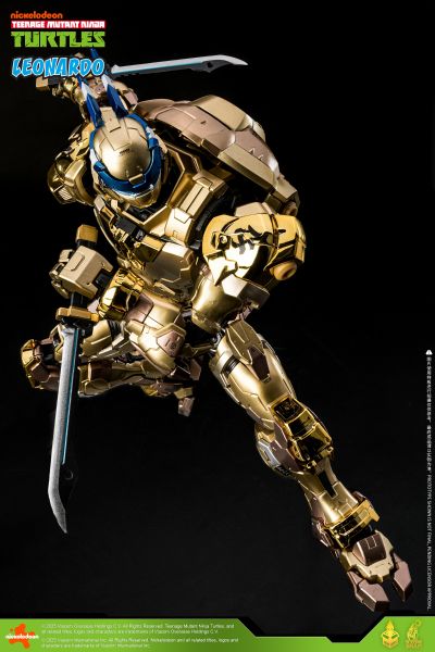 MechaHeat系列 合金机甲 机甲忍者龟 莱昂纳多 金耀版