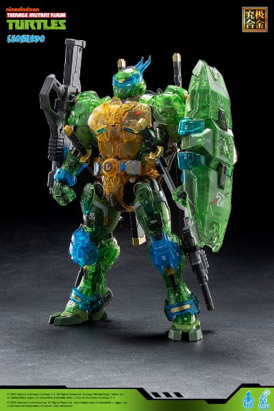 MechaHeat系列 合金机甲 机甲忍者龟 莱昂纳多 彩透版
