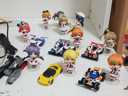 迷你黏土人 LoveLive! それは仆たちの奇迹Ver. ノーマル全9种+巴哈姆特1种SET