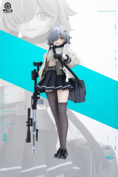 黑铁体止符系列币衣可动手办盲盒