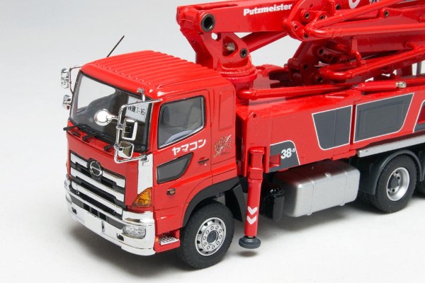 SGP-1 普茨迈斯特 M38-5 混凝土泵车 日野底盘；Yamacon；新哥斯拉特殊建机小队样式