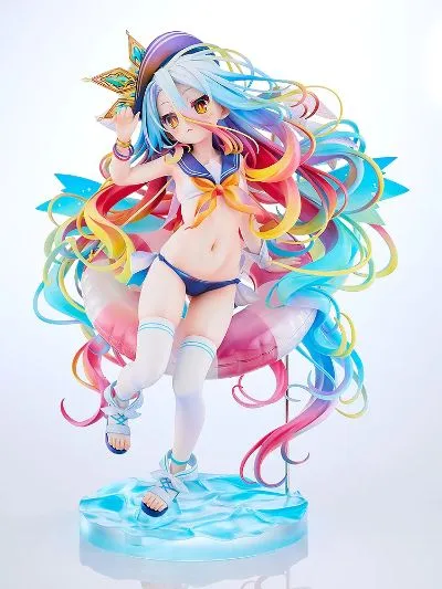 游戏人生 白 水手服风泳装