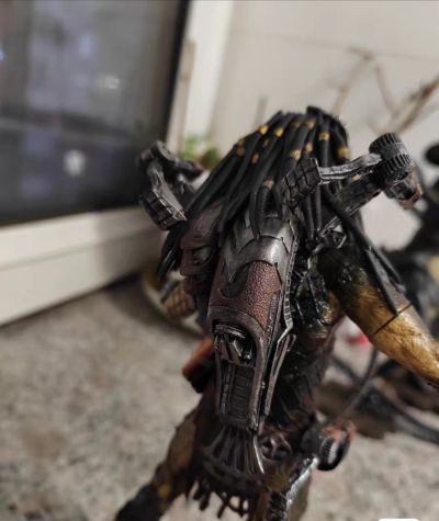 S.H.MonsterArts 异形大战铁血战士 独狼铁血战士 重装备