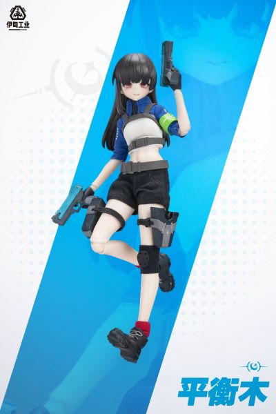 黑铁体止符系列币衣可动手办盲盒