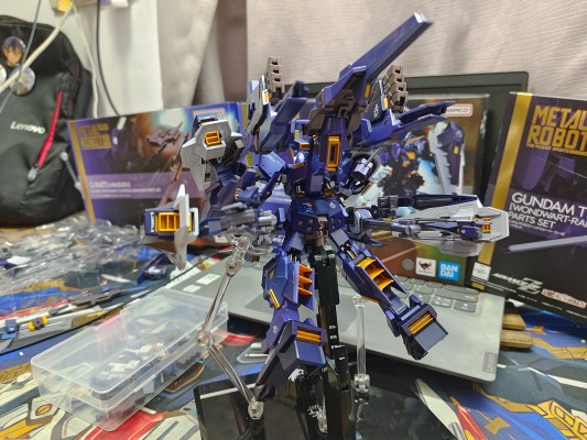 METAL ROBOT魂＜机动战士系列＞ TR-1高达 [海尔兹改]（实战配色）+选装配件