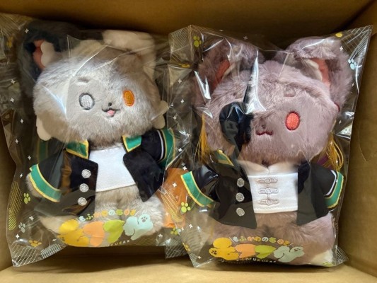 防风铃 毛绒绒玩偶  梶蓮