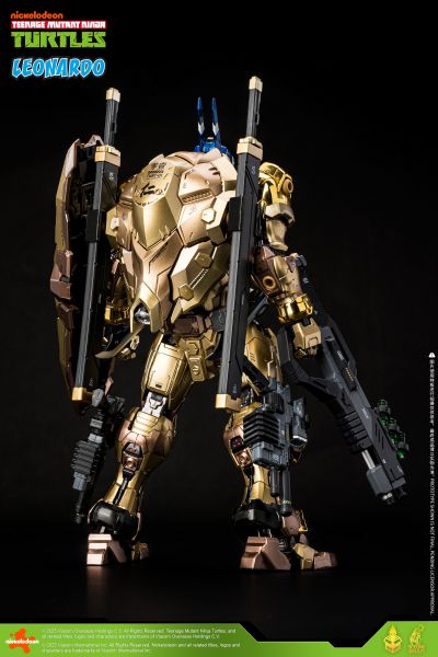 MechaHeat系列 合金机甲 机甲忍者龟 莱昂纳多 金耀版