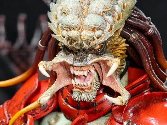 《异形大战铁血战士》赤鬼武士铁血战士1:6比例珍藏人偶