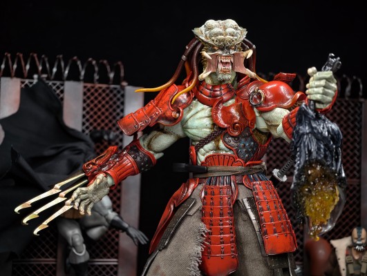 《异形大战铁血战士》赤鬼武士铁血战士1:6比例珍藏人偶